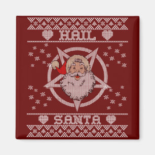 Íman Hail Santa Claus Ugly Christmas