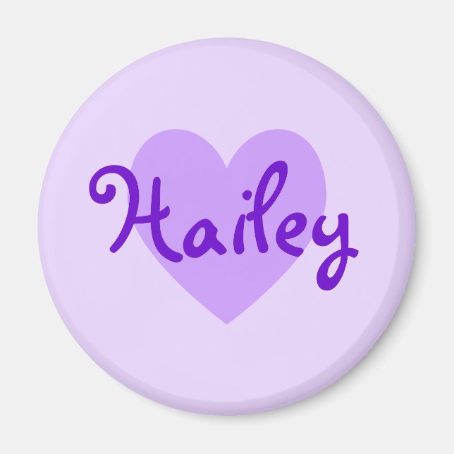 Íman Hailey em Roxo (Frente)
