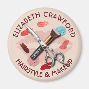 Íman Hair Makeup Stylist Beleza Salon E Seu Nome