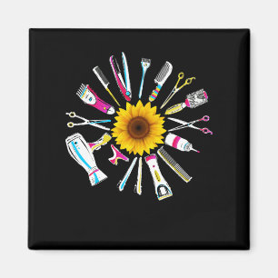 Íman Hair Stylist Barber Tools Floral