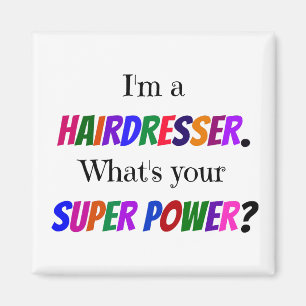 Íman Hairdresser Humor