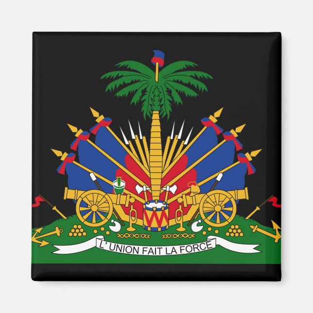 Íman haiti emblem (Frente)