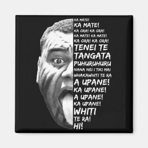 Íman Haka Nova Zelândia Maori Nova Zelândia Fãs Rugby