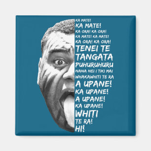 Íman Haka Nova Zelândia Maori Nova Zelândia Fãs Rugby _