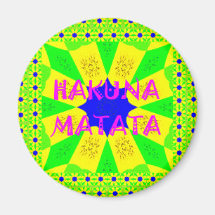 Íman Hakuna Matata Belo Design Incrível Colo