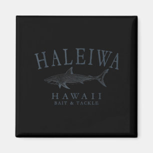 Íman Haleiwa havaí tubarão retro ardósia arte tanque de
