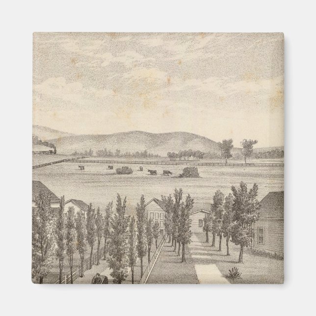 Íman Haley res, fazenda (Frente)