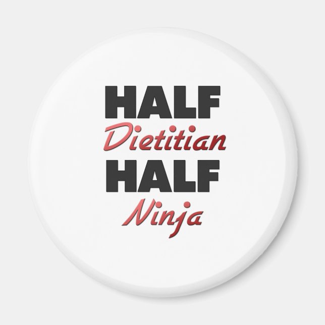 Íman Half Dietitian Half Ninja (Frente)