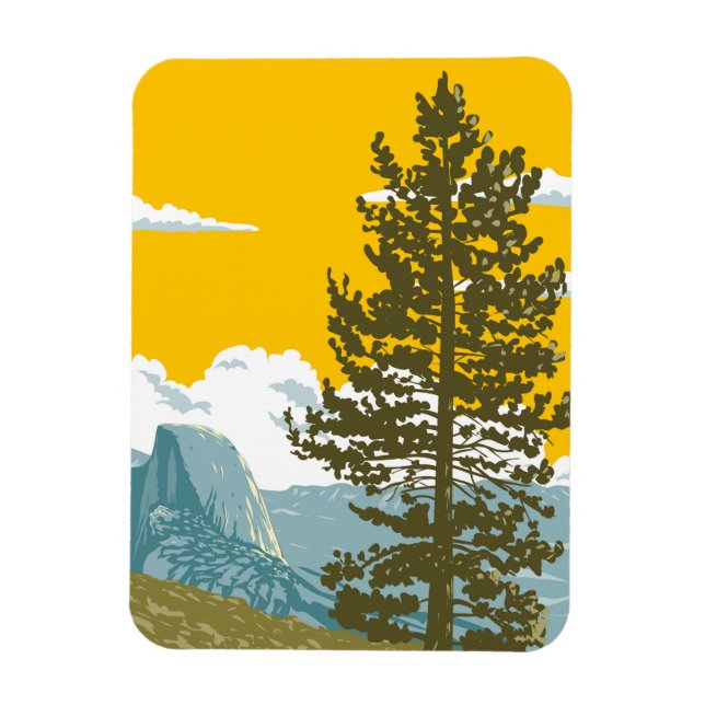 Íman Half Dome (Vertical)