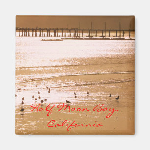 Íman Half Moon Bay, California Magnet