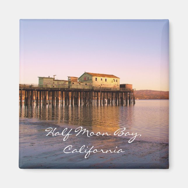 Íman Half Moon Bay, California Magnet (Frente)
