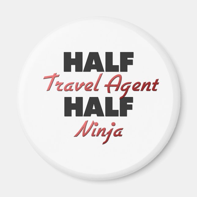 Íman Half Ninja, agente de meia Viagem (Frente)
