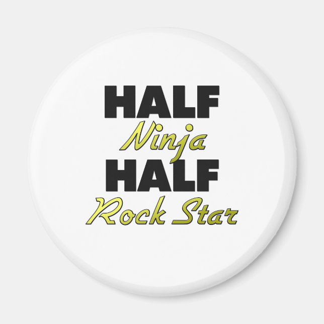 Íman Half Ninja Half Star (Frente)