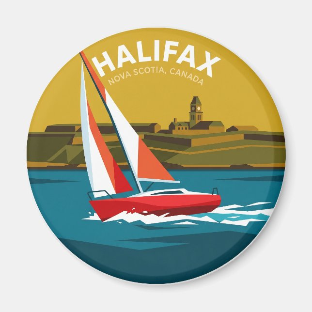 Íman Halifax Canadá (Frente)