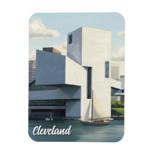 Íman Hall da Fama do Rock and Roll de Cleveland Ohio