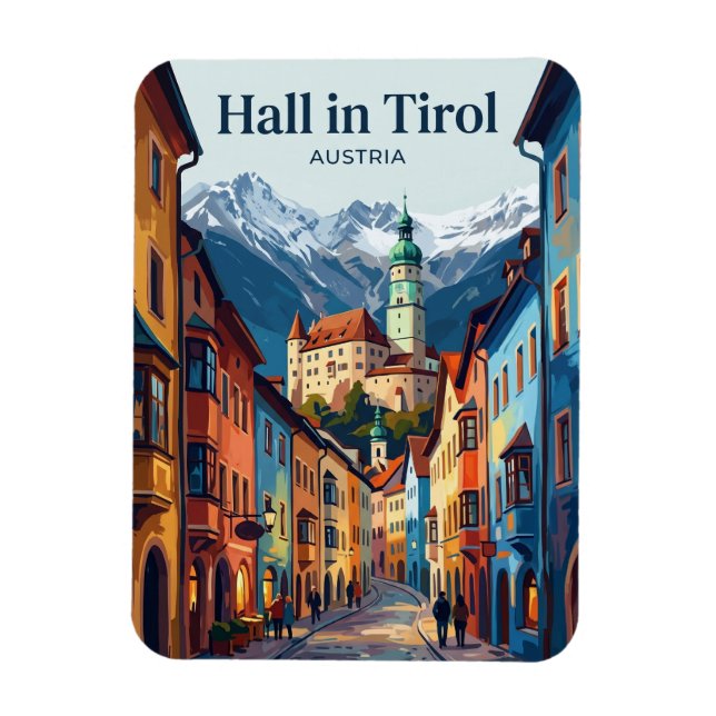 Íman Hall in Tirol Áustria (Vertical)