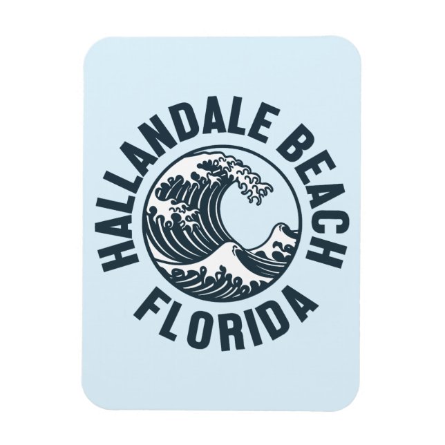 Íman Hallandale Beach, Flórida (Vertical)