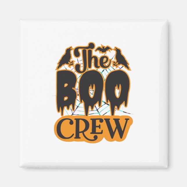 Íman Halloween A Tripulação Do Boo (Frente)