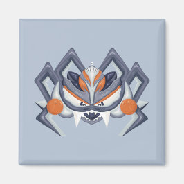 Íman Halloween Aranha Assustadora / Rei da Abóbora