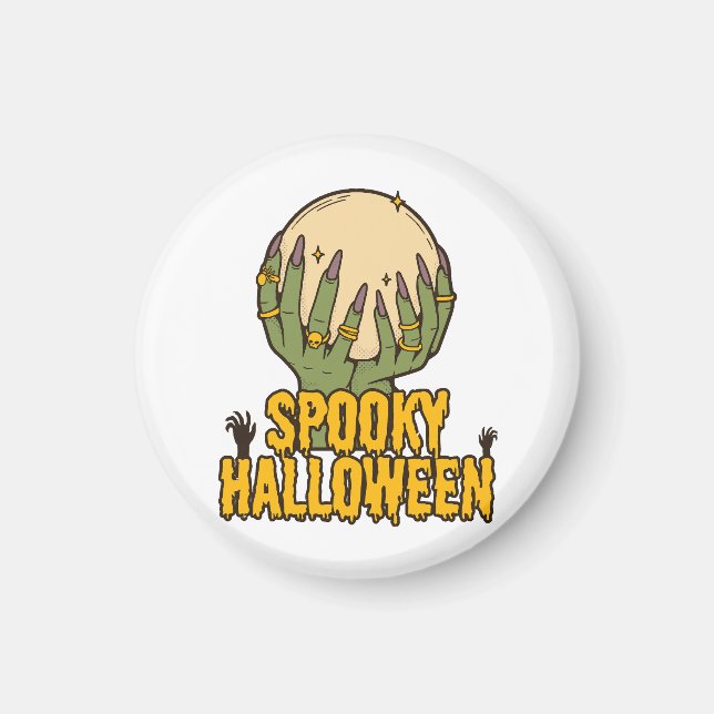 Íman halloween assustador (Frente)