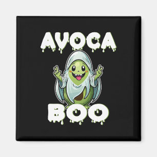 Íman Halloween Avocado Pun Ghost Costume Funny Veggie A