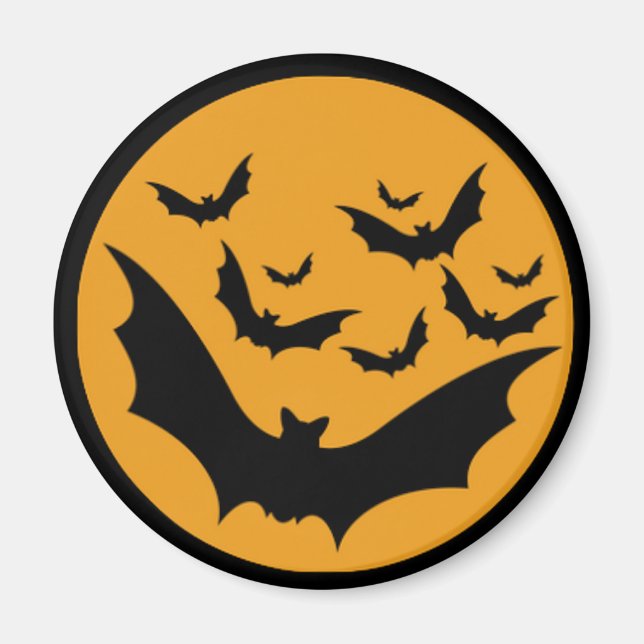 Íman Halloween Bats (Frente)