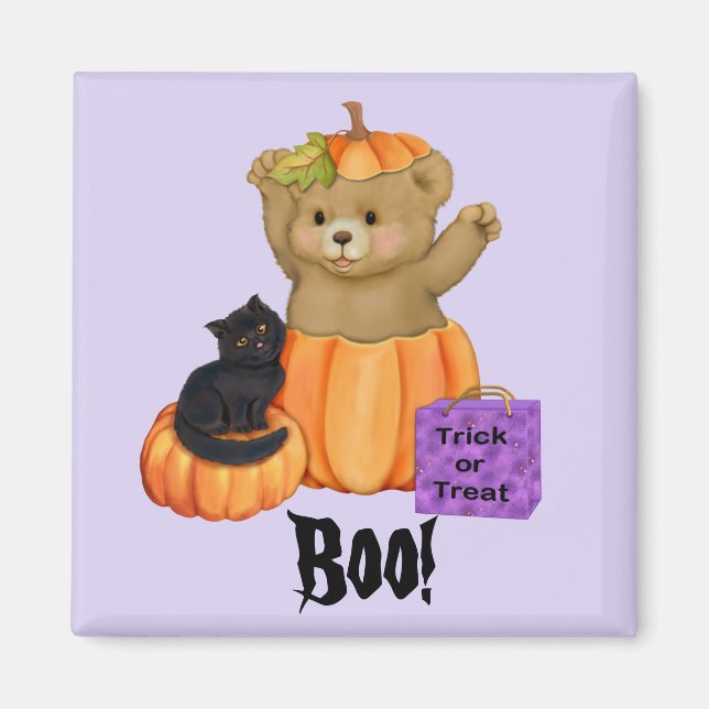 Íman Halloween Boo Bear (Frente)