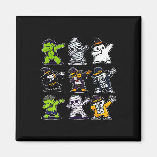 Íman Halloween Boys Skeleton Zombie Scary Pumpkin Mamã