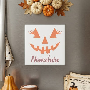 Íman Halloween da Girly Jack O Lanterna Pumpkin Persona