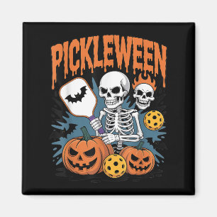 Íman Halloween De Pickleball Para Homens