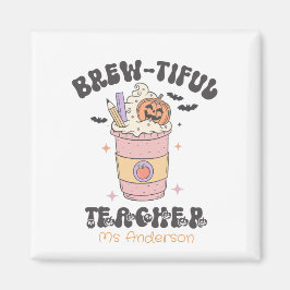 Íman Halloween De Professora Bela Maneira Personalizada