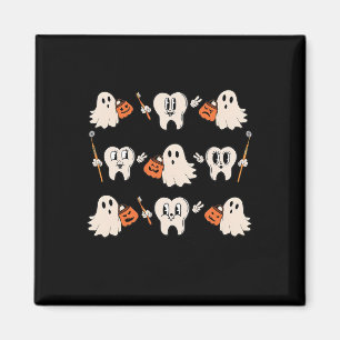 Íman Halloween Dentista Dentista Dentista Higienista De