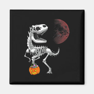 Íman Halloween Dinossaur T Rex Skeleton Garotos Assusta