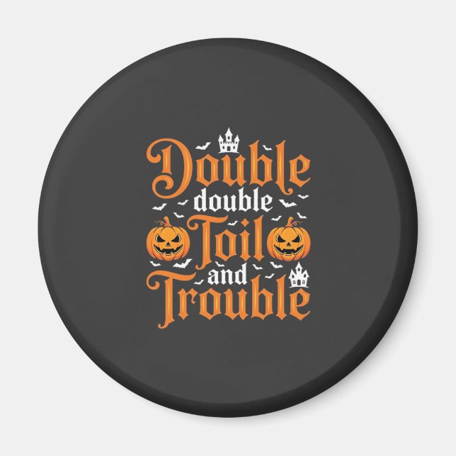 Íman Halloween Duplo Dupla Agitação e Problema_1 (Frente)