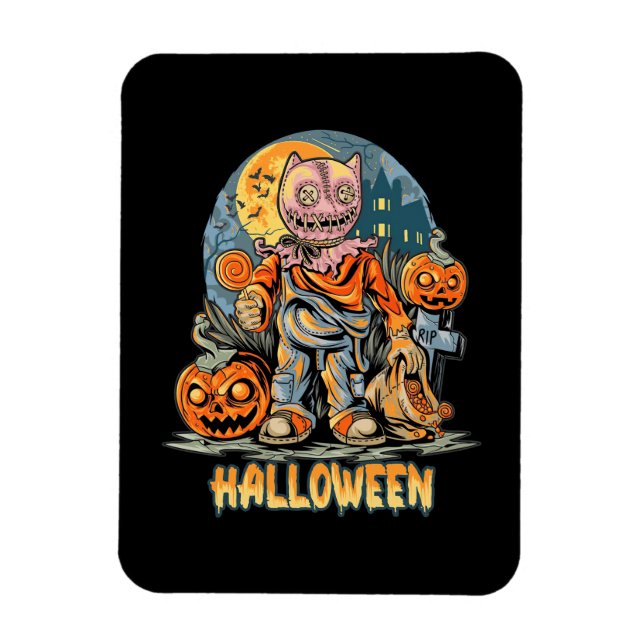 Íman Halloween E Cat (Vertical)