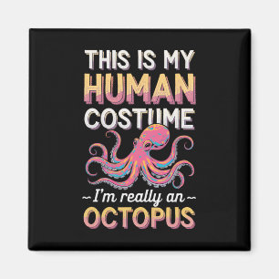 Íman Halloween Esta é a minha fantasia humana Eu sou re