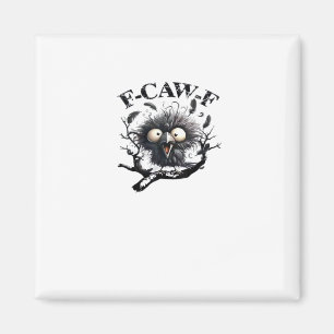 Íman Halloween F-Caw-F Pássaro Legal Único