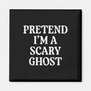 Íman Halloween Fingir Que Estou Assustado Ghost Engraça