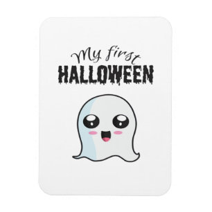 Íman Halloween Fofo Boo Bebê Menina Recém-Nascida Prime