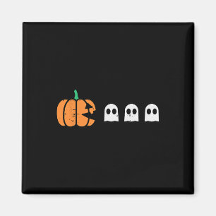 Íman Halloween Gamer Pumpkin Comendo Fantasma Men B