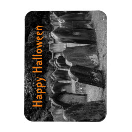 Íman Halloween Graveyard Tombstones
