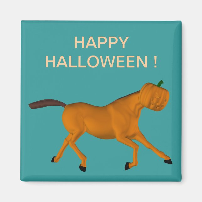 Íman Halloween Horse (Frente)