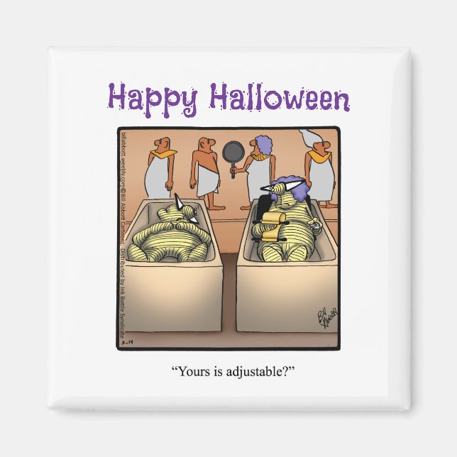 Íman Halloween Humor Magnet Gift (Frente)