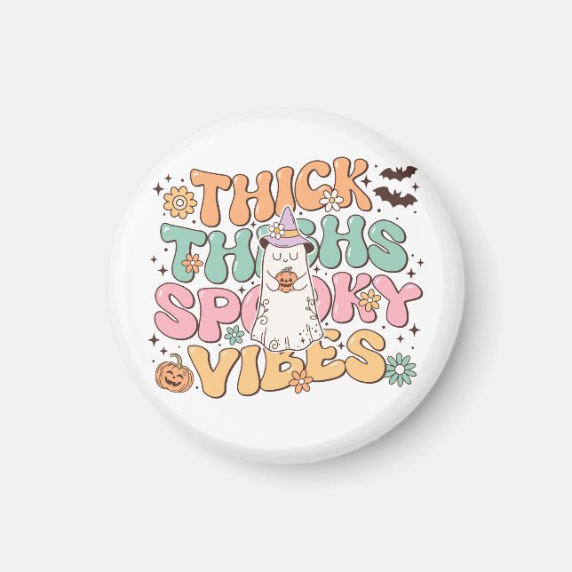 Íman Halloween Humor Spooky (Frente)