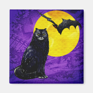 Íman Halloween Katze