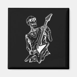 Íman Halloween Lazy Costume Skeleton Guitar Musical