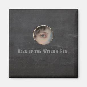 Íman Halloween Macabre Creepy Witch Eye