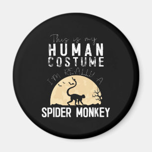 Íman Halloween, Macaco-Aranha Humano