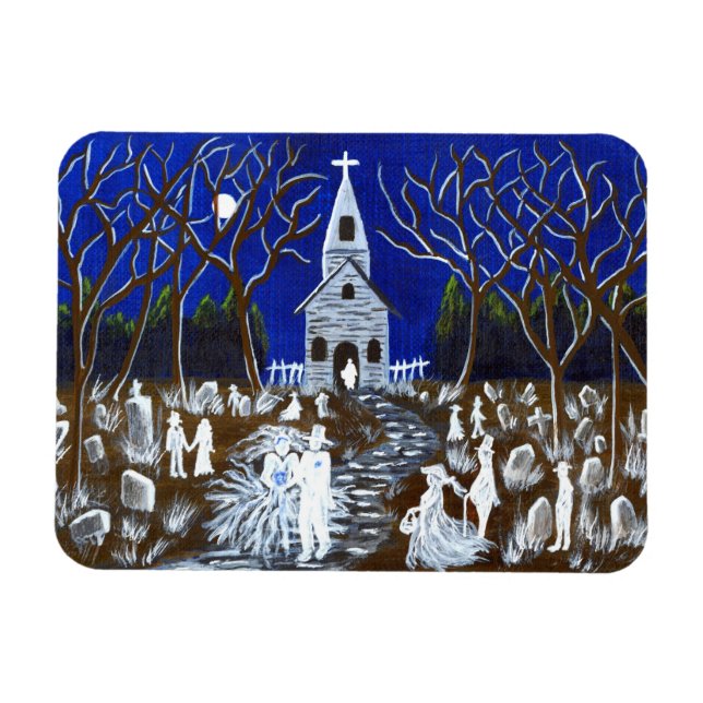 Íman Halloween Magnet "Eternally Yours" (Horizontal)