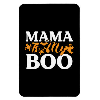 Íman Halloween Mama É Meu Boo Aniversário